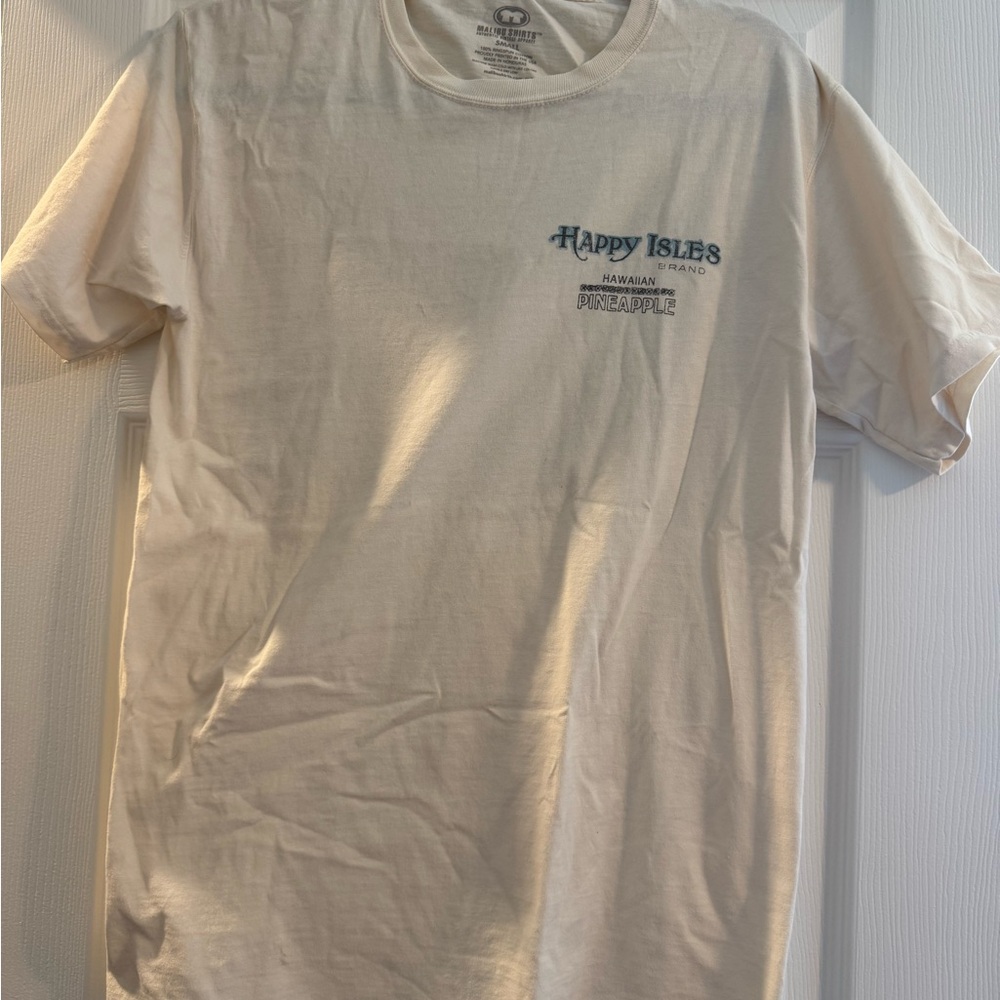 Malibu Vintage Shirt: Happy Isles Cream T-Shirt